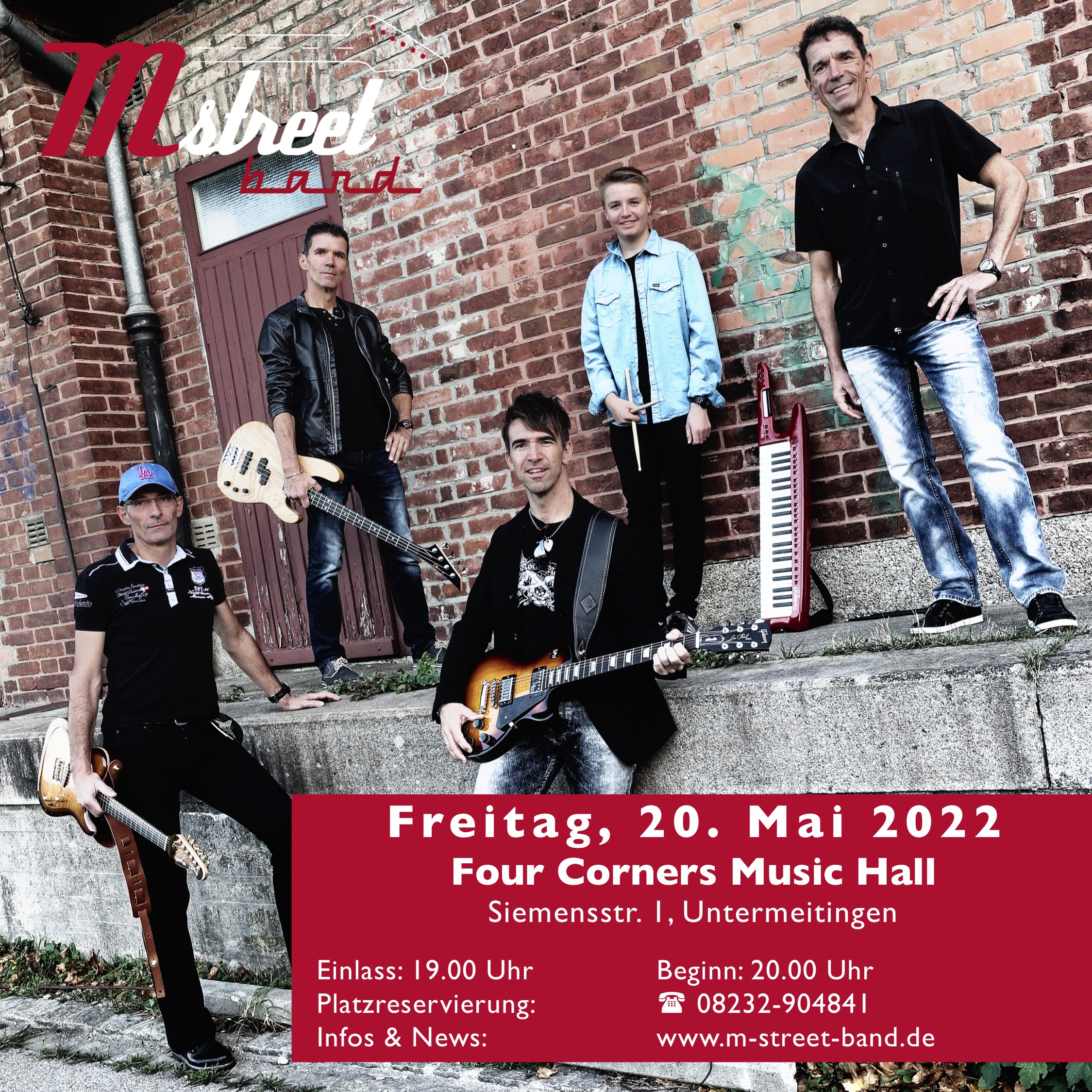 M STREET BAND Online-Flyer 20-05-2022